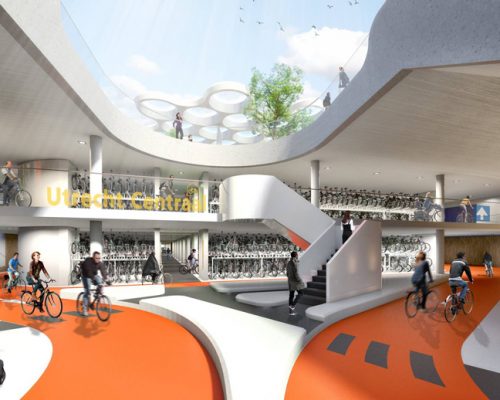 Estacionamento de bicicletas na Holanda é o maior do mundo