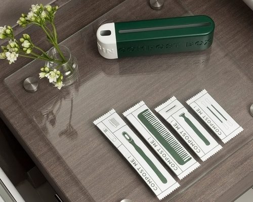 The Green Box: O kit de amenities biodegradáveis para hotéis