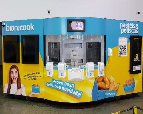 Bionicook: o fast-food robotizado no Aeroporto de Guarulhos