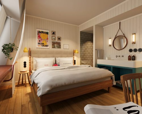 25hours Paper Island: O hotel inspirado em uma casa de verão
