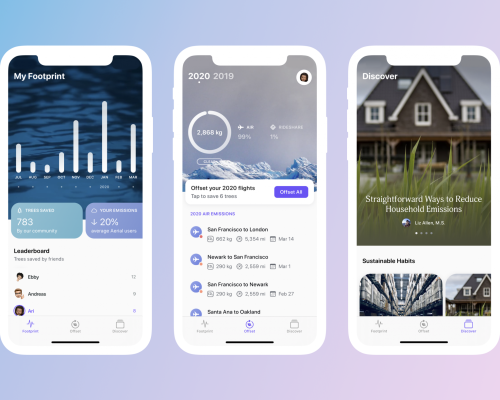 Aerial: o app que ajuda viajantes a calcularem sua pegada de carbono