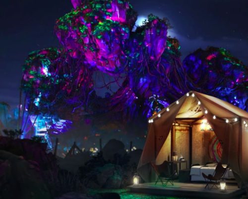 Glamping no novo parque temático da Disney