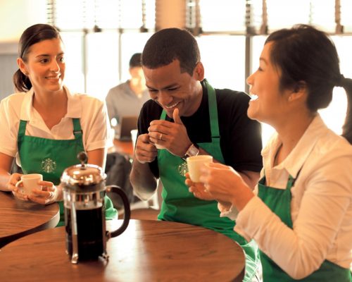 O bem-estar em foco no Starbucks