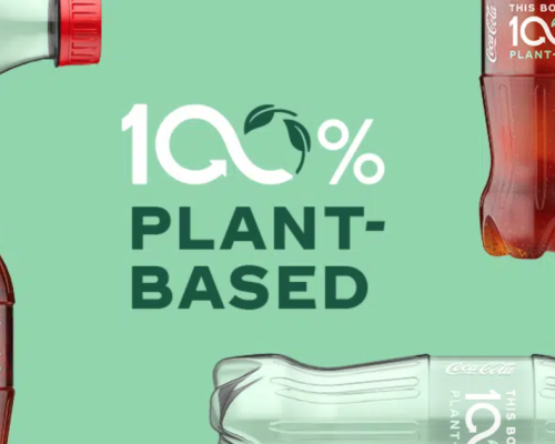 Coca-Cola cria protótipo de garrafa feito 100% de plantas