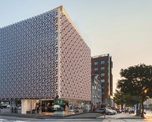 A fachada biofílica criada por COOKFOX Architects e Buro Happold