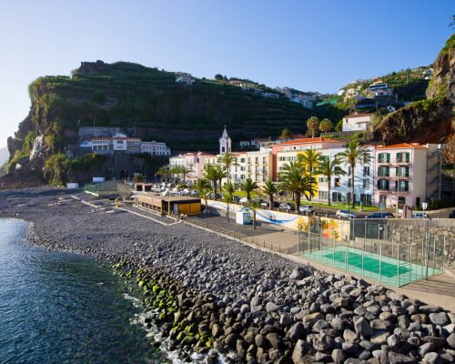 Beach in Ponta do Sol - Madeira, Portugal