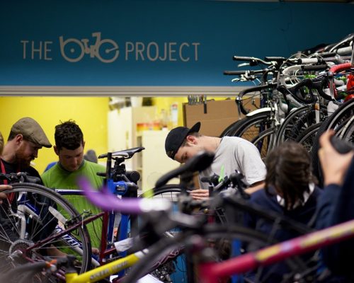 Bicicletas de Londres ajudam refugiados