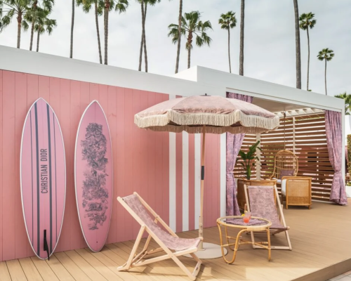 Dior inaugura boutique e spa pop-up no Beverly Hills Hotel