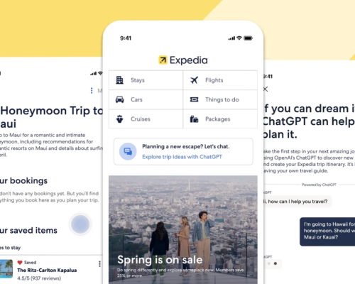 Expedia e ChatGPT lançam ferramenta de planejamento de viagens