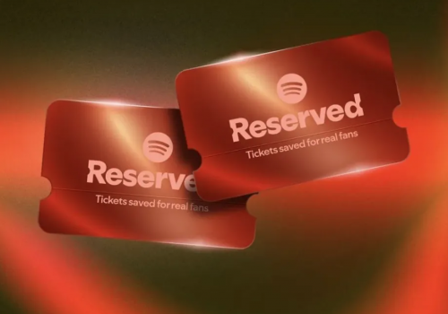 Spotify usa dados de audiência para reservar ingressos para superfãs