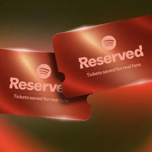 Spotify usa dados de audiência para reservar ingressos para superfãs