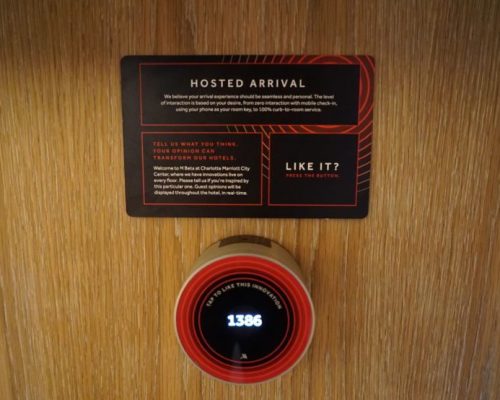 Marriott testa botões de like em hotel da Carolina do Norte