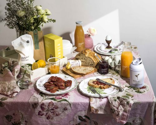 As cestas de café da manhã para hóspedes da Onefinestay e Daylesford
