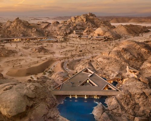 Desert Rock: O resort em uma paisagem desértica intocada