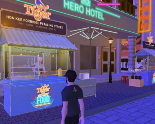 Conheça a feira de rua virtual e gamificada da Tiger Beer