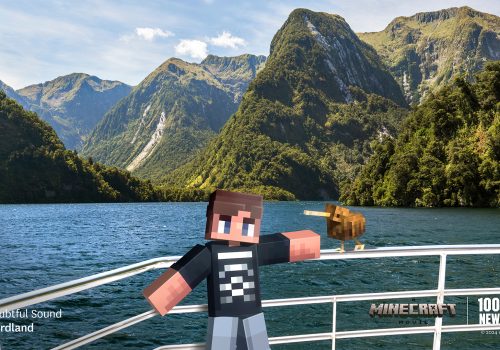 100% Pure New Zealand apresenta seus destinos no Minecraft