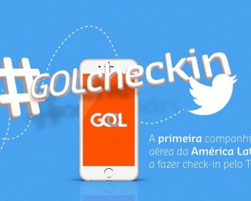 Gol oferece serviço de check-in pelo Twitter