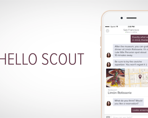 Hello Scout é o seu novo assistente pessoal