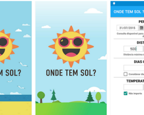 Conheça o app Onde tem sol?