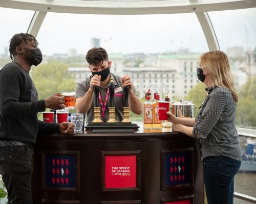 The Pub Pod: O bar exclusivo na London Eye