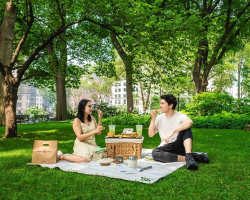 Shake Shack lança kits de piquenique veganos para refeições ao ar livre