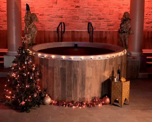 O tratamento detox no spa de vinho do Shrigley Hall Hotel