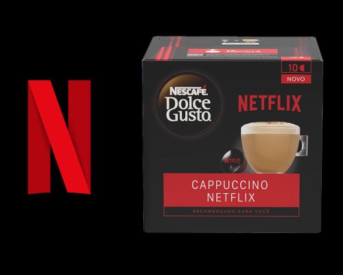 Nescafé e Netflix apresentam cápsula de cappuccino em collab