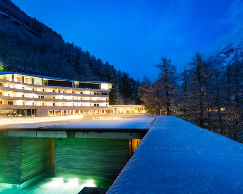 Design redefine conceito de luxo em suítes de hotel na Suiça