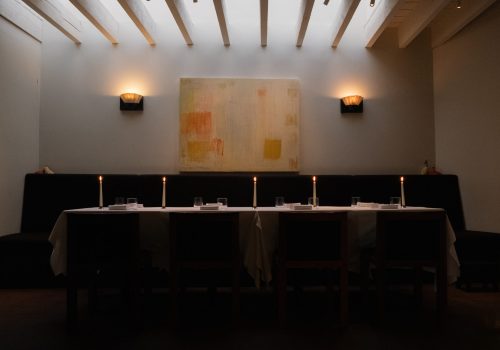 A residência artística no estrelado restaurante Osip