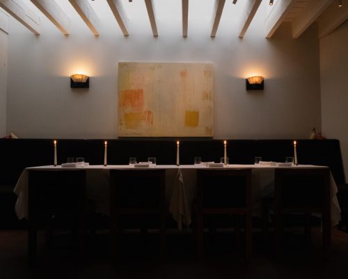 A residência artística no estrelado restaurante Osip