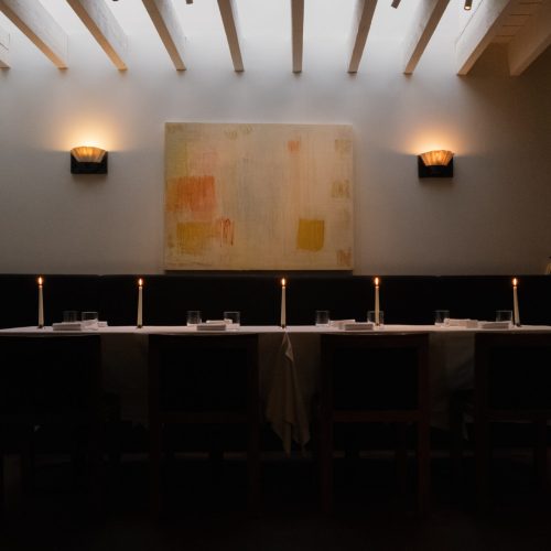 A residência artística no estrelado restaurante Osip