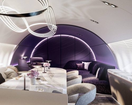 Culinary Odyssey: Um novo conceito de interiores para a aviação privada