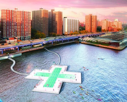 Nova York testa Plus Pools, a piscina que filtra a água dos rios