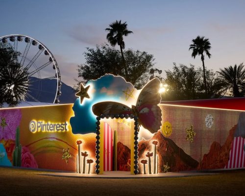Pinterest substitui selfies por criatividade offline no Coachella