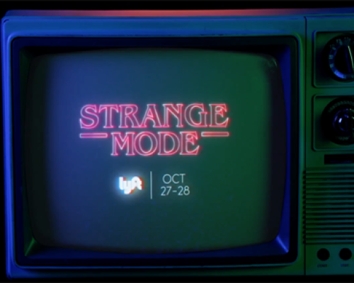 Lyft se associa a série Stranger Things da Netflix