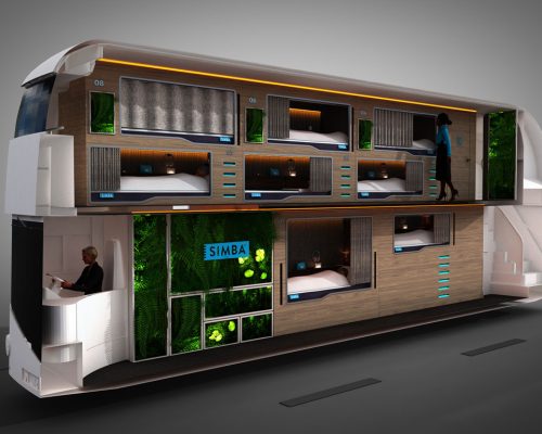 Ônibus com cabines individuais chegam a Londres em 2018