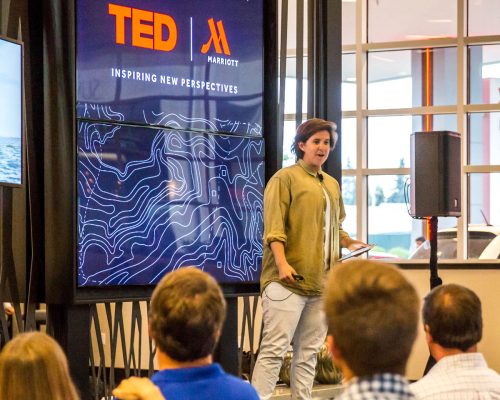 Marriott anuncia parceria com a TED para conteúdo exclusivo