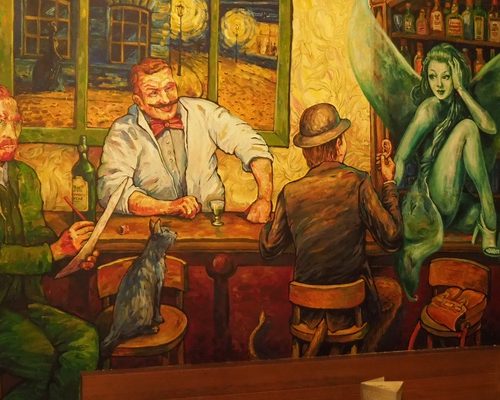 Pop-up bar celebra a história do Absinto