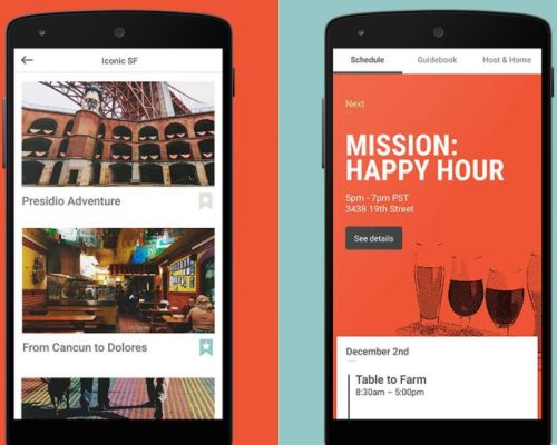 Airbnb está testando seu app de viagens, o Airbnb Trips