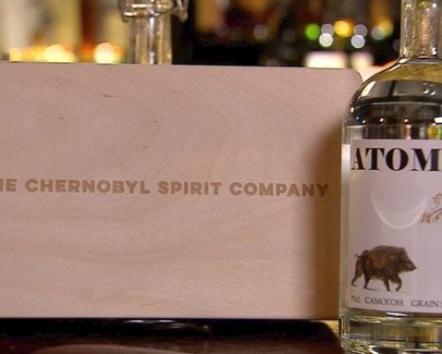 Vodka produzida com a água de Chernobyl