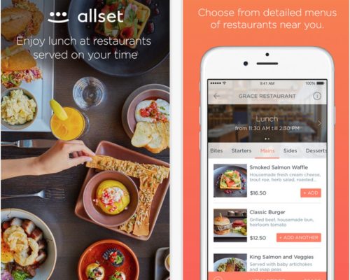 Allset, a maneira mais fácil e mais rápida de realizar suas refeições