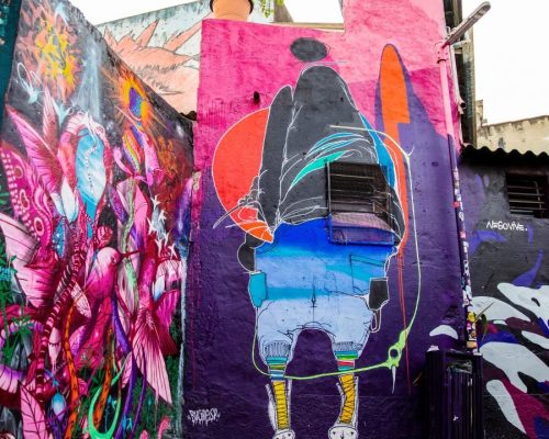 Artes do Beco do Batman ganham versão em realidade aumentada