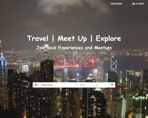 Plataforma com Guia Local para diversos destinos pelo mundo