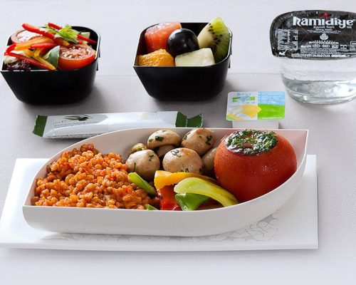 Portal ajuda a encontrar refeições vegetarianas nas companhias aéreas