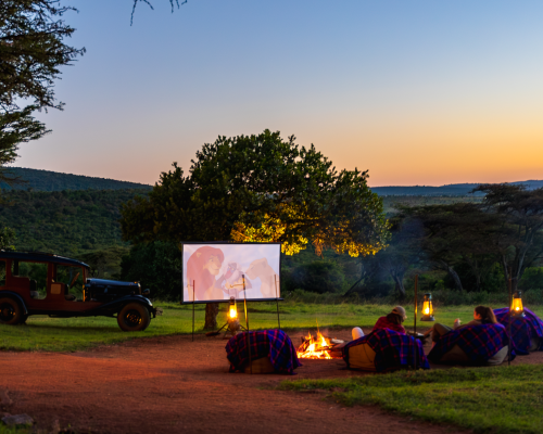 Cottar’s Safaris lança noites de cinema ao ar livre