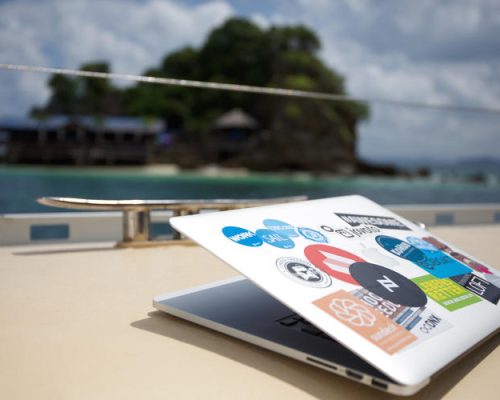 Coworking no meio do mar