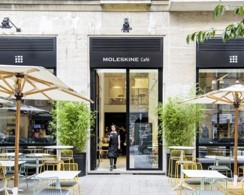 Moleskine abriu sua primeira cafeteria em Milão