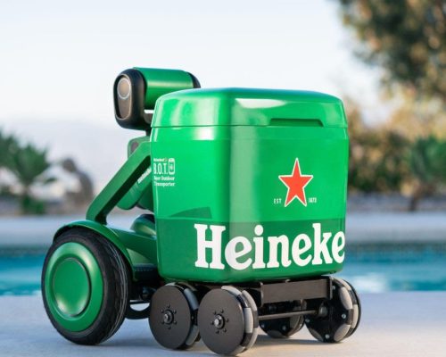 Conheça o robô-cooler da Heineken