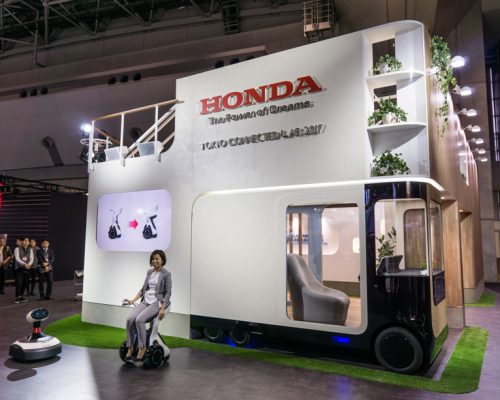 Conceitos de mobilidade da Honda focam no convívio em família