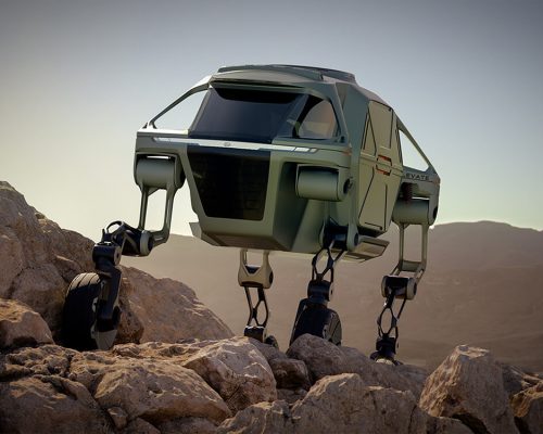 Hyundai tem projeto de veículo com pernas robóticas